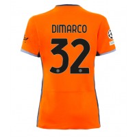 Dres Inter Milan Federico Dimarco #32 Tretina pre Ženy 2023-24 Krátky Rukáv